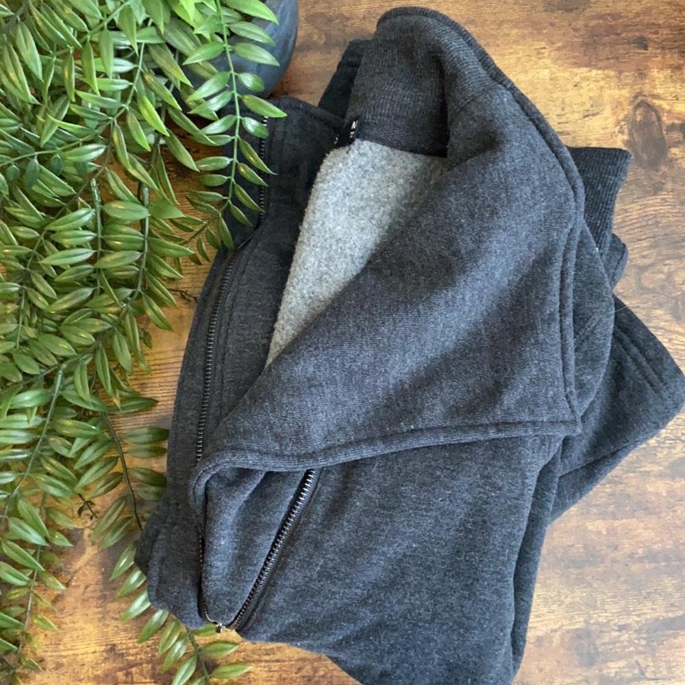 Max Jeans asymmetrical zip-up